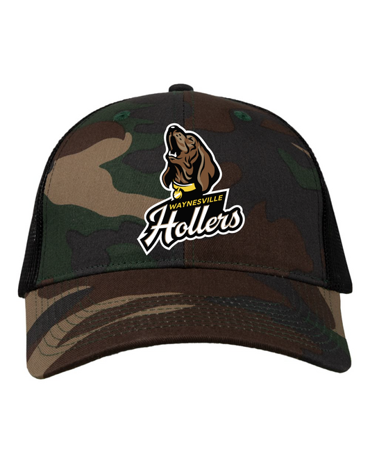 Hollers Mesh-Back Twill Trucker Cap